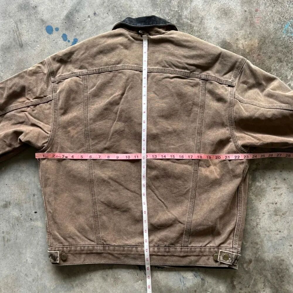 Vintage Carhartt JB0682 Blanket Lined Trucker Jacket Size Medium - Picture 5 of 7
